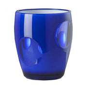 Fisheye Synthetic Crystal Acrylic Tumbler, 13 oz. by Mario Luca Giusti Glassware Marioluca Giusti Blue 