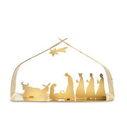 Bark Christmas Creche by Boucquillon & Maaoui for Alessi Christmas Alessi Gold 