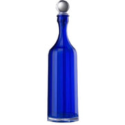 Bona Acrylic Decanter Sealed Stopper, 12" by Mario Luca Giusti Glassware Marioluca Giusti Blue