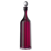 Bona Acrylic Decanter Sealed Stopper, 12" by Mario Luca Giusti Glassware Marioluca Giusti Ruby 