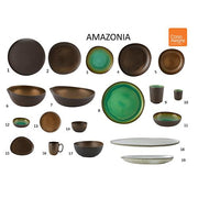Amazonia Stoneware Bread and Butter Plate by Casa Alegre Dinnerware Casa Alegre 
