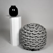 Rebels Pouf in Neoprene Yarn by Rosanna Contadini for Covo Italy Furniture Covo Italy 