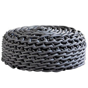 Rebels Pouf in Neoprene Yarn by Rosanna Contadini for Covo Italy Furniture Covo Italy Large Dark Grey