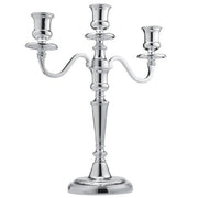 Rencontre Silverplated 12.5" 3 Light Candelabra by Ercuis Candleholder Ercuis 