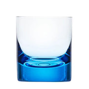 Whisky Set Double Old-Fashioned Glass, 12.5 oz., Plain by Moser Glassware Moser Aquamarine