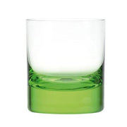 Whisky Set Double Old-Fashioned Glass, 12.5 oz., Plain by Moser Glassware Moser Ocean Green