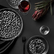 Carat Crystal Side Plate, Set of 2 by Lena Bergström for Orrefors Plates Orrefors