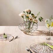 Carat Crystal Side Plate, Set of 2 by Lena Bergström for Orrefors Plates Orrefors