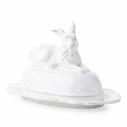 Clever Creatures - Bridget Bunny Butter Dish by Juliska Butter Dish Juliska