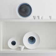 Blue Silent Cereal or Latte Bowl by Hering Berlin Bowl Hering Berlin