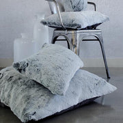 Faux Fur Throw Pillow Covers by Evelyne Prelonge Paris Pillow Evelyne Prelonge 12" x 20" Glacier 