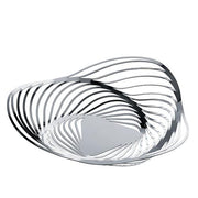 Trinity 13" Fruit Bowl by Adam Cornish for Alessi Fruit Bowl Alessi Stainless Steel 