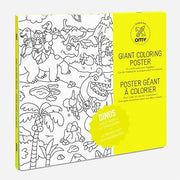 Dinos Dinosaur Giant Coloring Poster by OMY Design & Play Kids OMY 