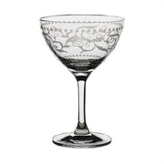 Classic Vintage Dots Martini or Cocktail Glass, 8 oz. Amusespot 