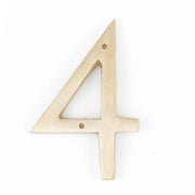 Brass Numbers by Orban & Sons Service Orban & Sons 4 