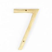 Brass Numbers by Orban & Sons Service Orban & Sons 7 