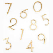Brass Numbers by Orban & Sons Service Orban & Sons 