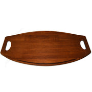 Vintage Teak Serving Tray with Handles, 23.5" by Jens Quistgaard for Dansk Bar Trays Amusespot