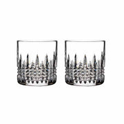 Lismore Diamond Connoisseur 7 oz. Straight Sided Tumbler, Set of 2 or 4, by Waterford Glassware Waterford Set of 2