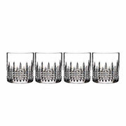 Lismore Diamond Connoisseur 7 oz. Straight Sided Tumbler, Set of 2 or 4, by Waterford Glassware Waterford Set of 4