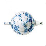Country Estate Delft Blue Teapot, Main House by Juliska Coffee & Tea Juliska