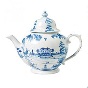 Country Estate Delft Blue Teapot, Main House by Juliska Coffee & Tea Juliska