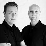 Cairn Short Glass Candle Holder, 8.5" by Pentagon Design for Nude Candleholder Nude