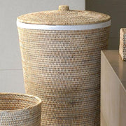 Basket UTB Rattan 12.2" Rectangular Open Box by Decor Walther Decor Walther