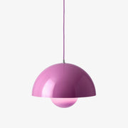 Verner Panton Flowerpot VP7 Suspension Lamp, 14.5"Ø by &tradition &Tradition Tangy Pink 