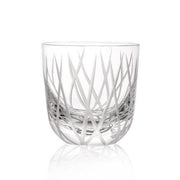 Pink 7 oz Grass I Tumblers, Set of 2 by Rony Plesl for Ruckl Glassware Ruckl Clear