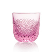 Pink 7 oz Grass II Tumblers, Set of 2 by Rony Plesl for Ruckl Glassware Ruckl Pink