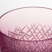 Pink 7 oz Grass II Tumblers, Set of 2 by Rony Plesl for Ruckl Glassware Ruckl