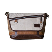 Vantage Messenger Bag by Harvest Label Messenger Bag Harvest Label Beige