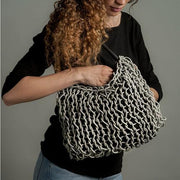 Neo44 Knitted Neoprene Rubber Handbag by Neo Design Italy Handbag Neo Design