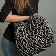 Neo52L Knitted Neoprene Rubber Handbag by Neo Design Italy Handbag Neo Design
