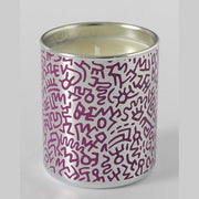 Keith Haring Candles by Ligne Blanche Paris Candles Ligne Blanche Violet Chrome 