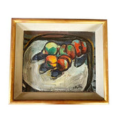 Untitled Still Life with Fruit Oil Painting by Isaac Pailes Painting Amusespot 