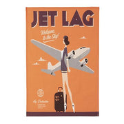 Jet Lag Tea Towel by MISTERATOMIC Linens Coucke 