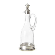 Pewter and Glass Cruet, 7.7" by Match Pewter Kitchen Match 1995 Pewter 