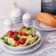 Brasserie Porcelain Footed Salad Bowl by Pillivuyt Dinnerware Pillivuyt 