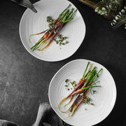 Teck Porcelain 8" Salad Plate Set of 4 by Pillivuyt Dinnerware Pillivuyt 