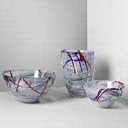 Contrast 6" Blue Bowl by Anna Ehrner for Kosta Boda Vases, Bowls, & Objects Kosta Boda 