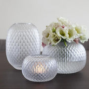 Metamorphosis 3.4" Clear Tealight by Rony Plesl for Ruckl Candleholder Ruckl