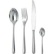 Caccia 24 Piece Flatware Set with 4 Pronged Fork by Luigi Caccia Dominioni for Alessi Flatware Alessi