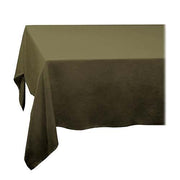 Linen Sateen Tablecloth by L'Objet Table Cloth L'Objet Olive Medium 