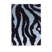 Tiger Linen Sateen Napkins, Set of 4 by L'Objet Napkins L'Objet Blue