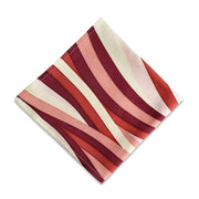 Pink Linen Sateen Landscape Napkin, Set of 4 by L'Objet Napkins L'Objet