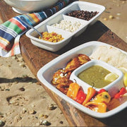 Puro Whitewash Chip n' Dip by Juliska Serving Tray Juliska