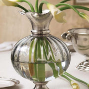 Giovanna Vase with Pewter Stem by Arte Italica Vases, Bowls, & Objects Arte Italica