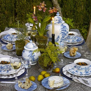 Country Estate Delft Blue Party Plates, 8.5", Set of 4, Spring Gardening Scenes by Juliska Dinnerware Juliska 
